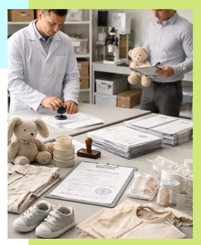 Сертификация детских товаров в Балашове от 15254 р. | Алешин-Бла