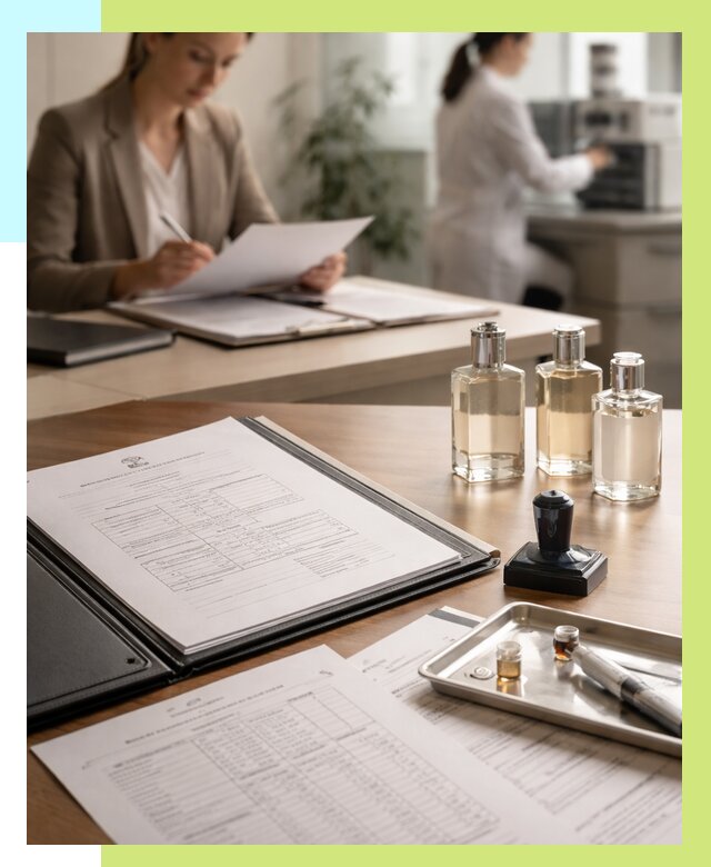 Сертификация парфюмерии в Балашове от 15254 р. | Алешин-Бла