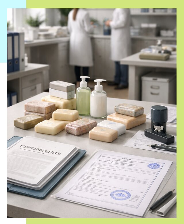 Сертификация мыла и сертификат на мыло в Балашове от 12203 | Алешин-Бла