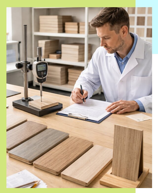 Сертификация ламината с испытаниями и оформлением документов в Балашове