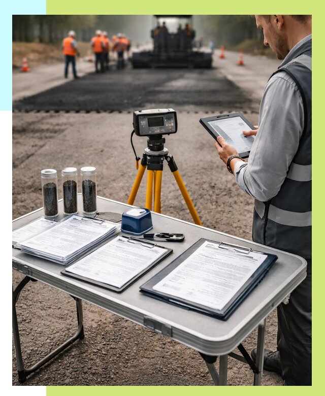 Сертификация асфальта в Балашове от 25423 р. | Алешин-Бла