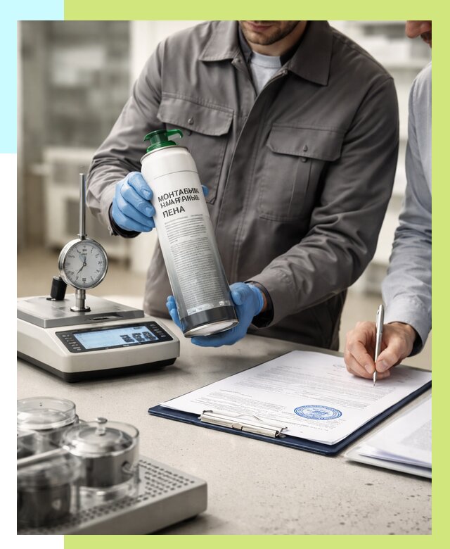 Сертификация монтажной пены в Балашове от 15254 р. | Алешин-Бла