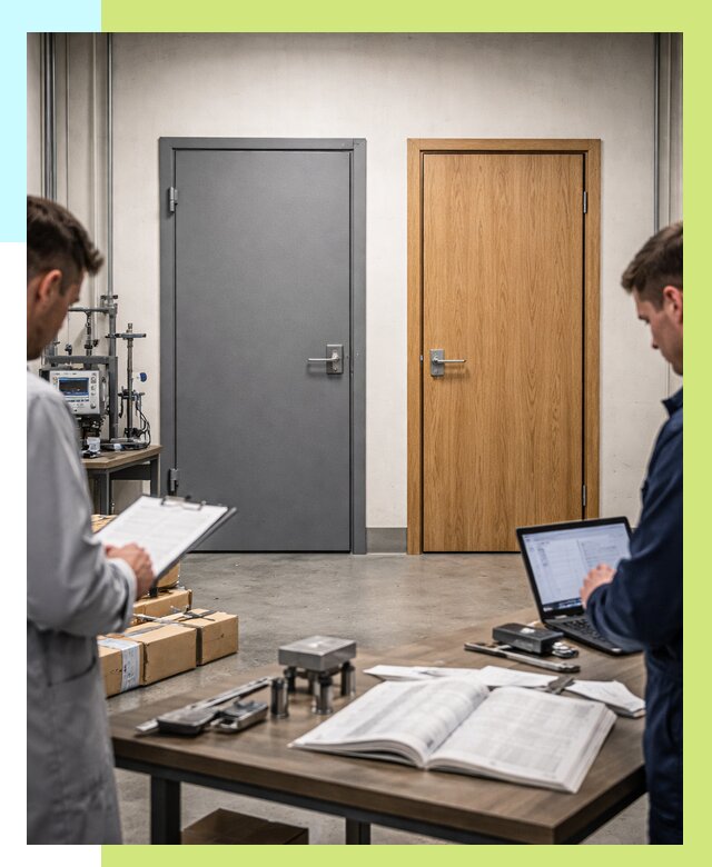 Сертификация дверей в Балашове от 8135 р. под ключ | Алешин-Бла