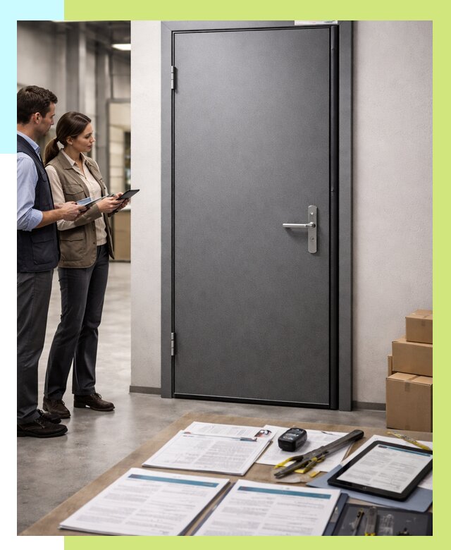 Сертификация противопожарных дверей в Балашове от 9152 р. | Алешин-Бла