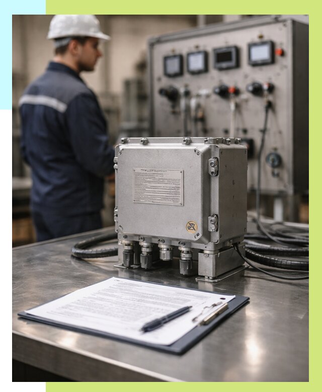 Сертификация взрывозащищенного оборудования в Балашове от 35592 р. | Алешин-Бла