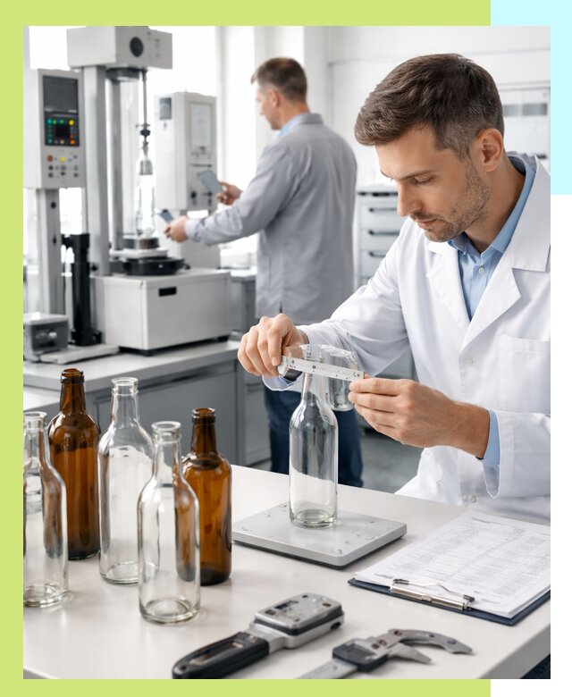 Сертификация стеклянных бутылок и сопутствующей упаковки в Балашове