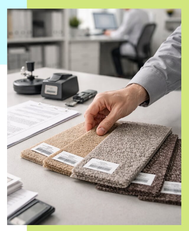 Сертификация ковролина в Балашове от 15254 р., Алешин-Бла