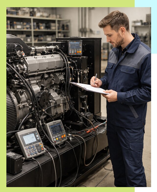Сертификация дизельных генераторов и их оборудования в Балашове