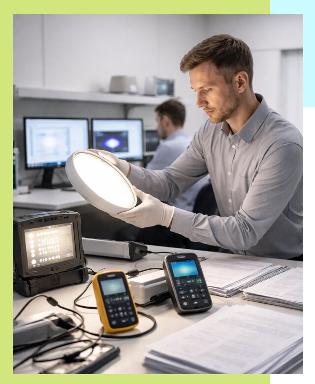 Сертификация светильников в Балашове: испытания и оформление