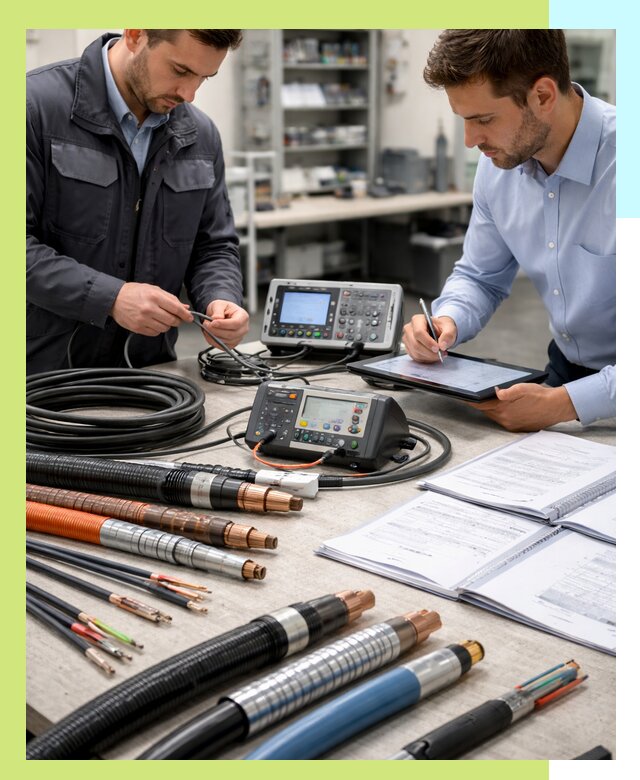 Сертификация кабеля и электропроводки в Балашове под ключ