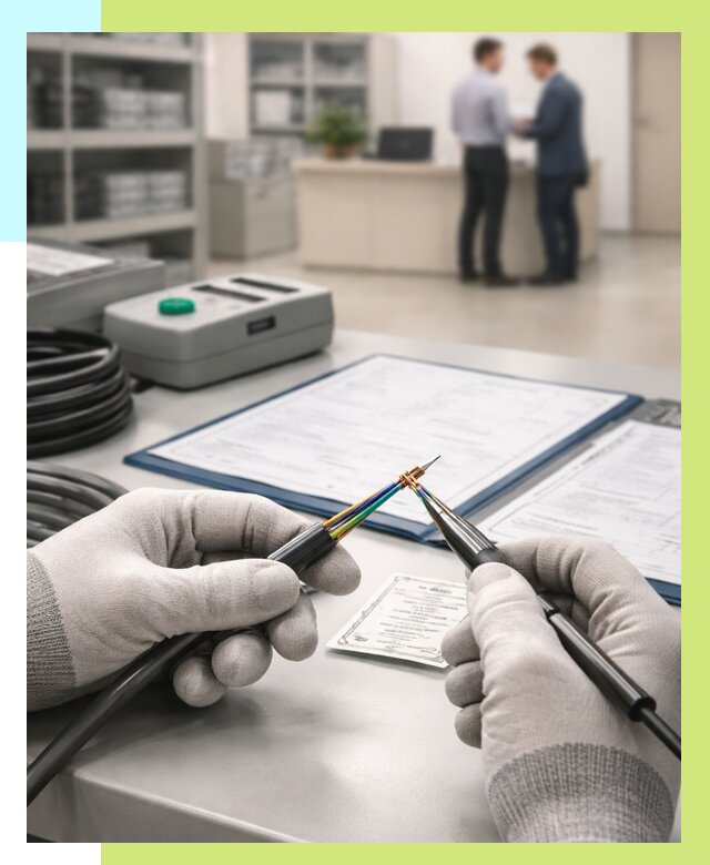 Сертификация провода в Балашове от 18304 р. в Алешин-Бла