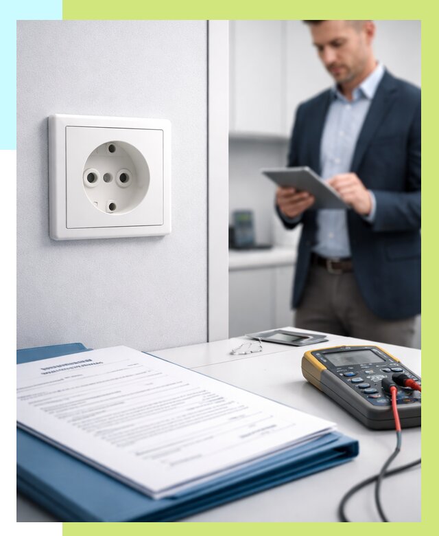 Сертификация розеток в Балашове от 8644 р. | Алешин-Бла