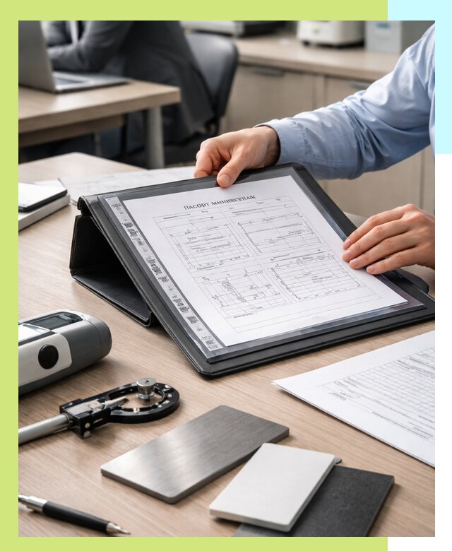 Оформление паспорта материала для продукции в Балашове