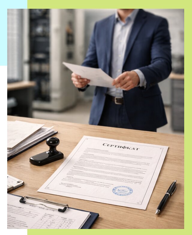 Сертификат на оборудование в Балашове от 15254 р. | Алешин-Бла