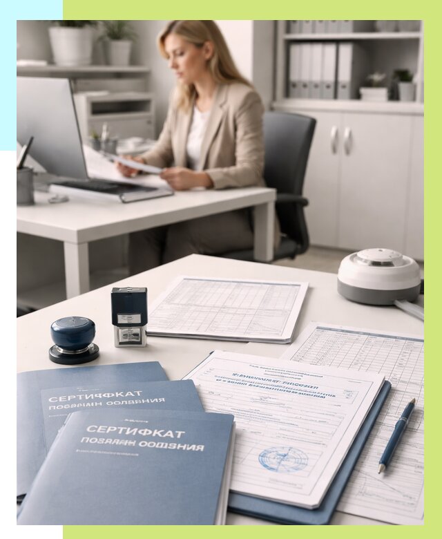 Сертификаты пожарной безопасности в Балашове от 15254 р. | Алешин-Бла