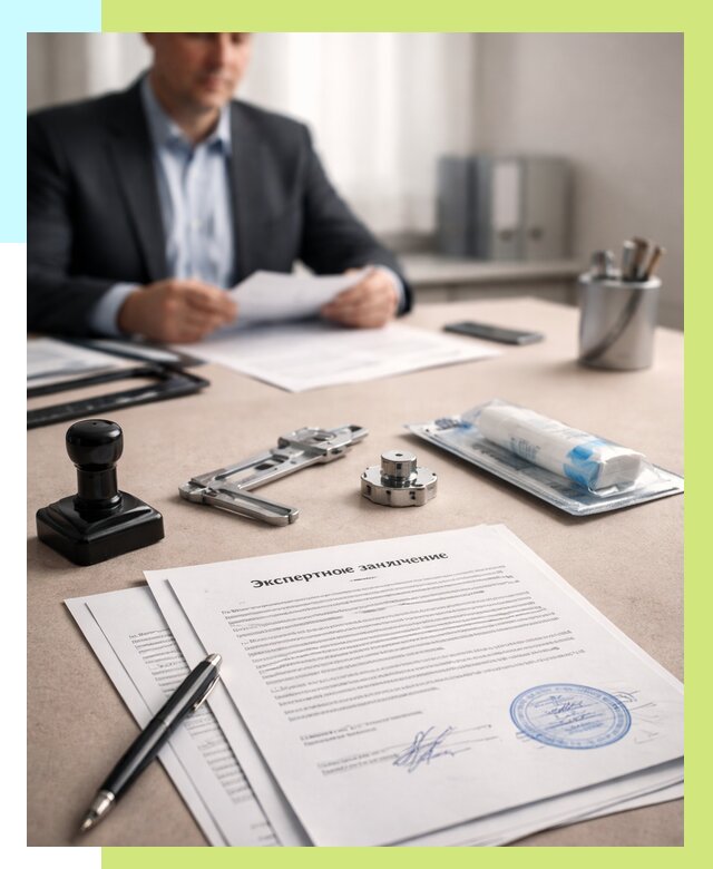 Экспертное заключение на продукцию в Балашове от 8644 р. | Алешин-Бла