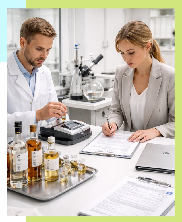 Заключение о спиртосодержании в Балашове, от 5085 р., Алешин-Бла