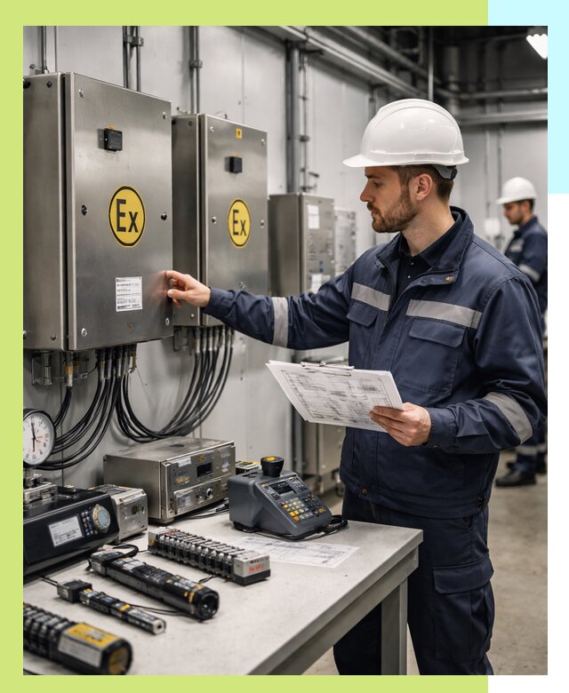 Сертификат взрывозащиты промышленного оборудования в Балашове