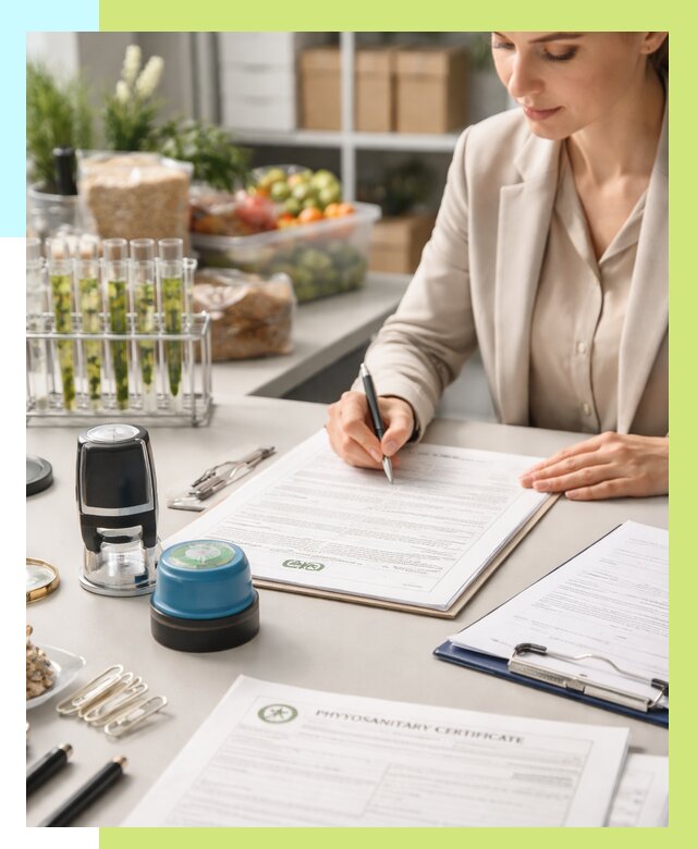 Фитосанитарный сертификат оформить в Балашове от 4576 р. | Алешин-Бла