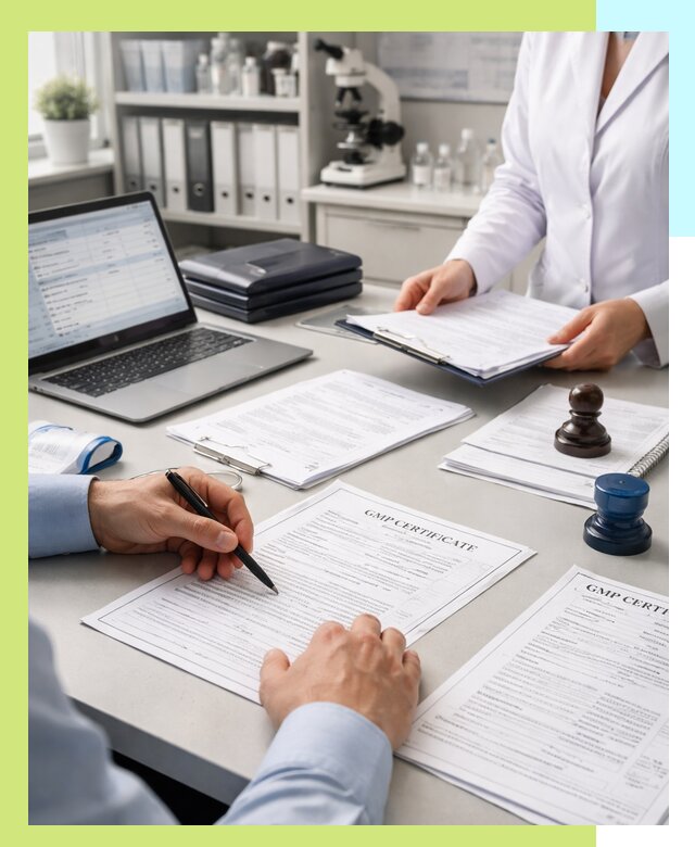 Оформление сертификата GMP в Балашове для фармпроизводства