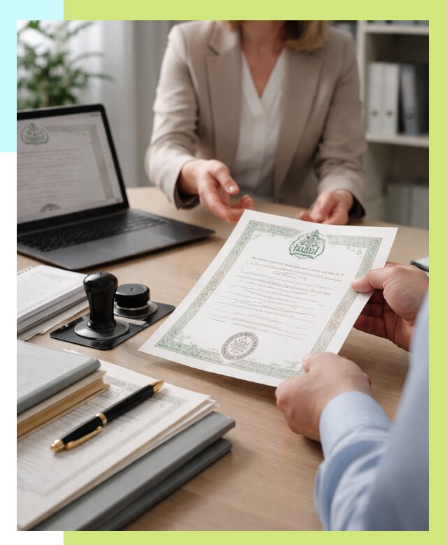 Халяль сертификат в Балашове, получить от 15254 р. | Алешин-Бла