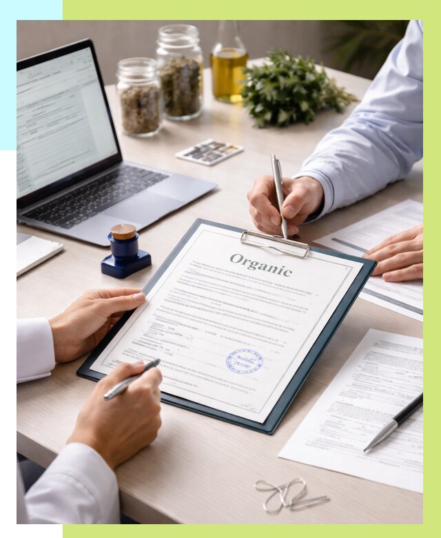 Оформление сертификат органик в Балашове от 30507 р. | Алешин-Бла