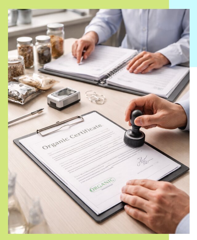 Получение органик сертификата для продукции в Балашове