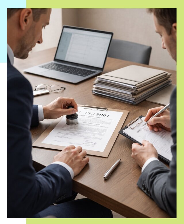 Сертификат ISO 9001 в Балашове купить от 81352 р. | Алешин-Бла