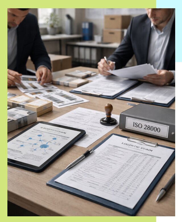 Получение сертификата ISO 28000 по безопасности цепи поставок в Балашове