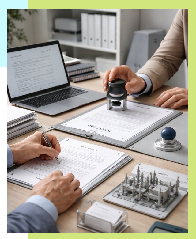 Сертификат ISO 29001 в Балашове под ключ от 76268 р. | Алешин-Бла