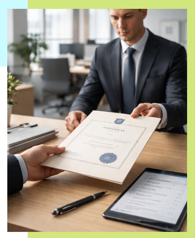 Сертификат ISO 30301 в Балашове от 35592 р. | Алешин-Бла - под ключ