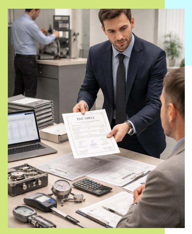 Выдача сертификата ISO 10012 по требованиям метрологии в Балашове